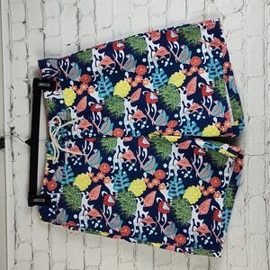 Nautica Hawaiian Tropical Swim Trunks Shorts L